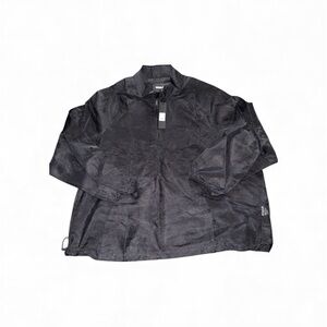 Men's Black FashionNova Windbreaker Jacket